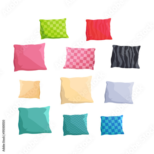 Decorative Small Cushions Plain and with Patterns