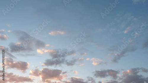 Clouds Sunset Timelapse