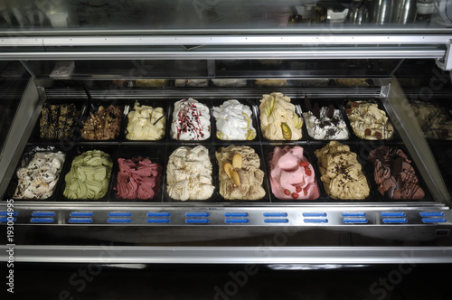 Photography ice cream refrigeration