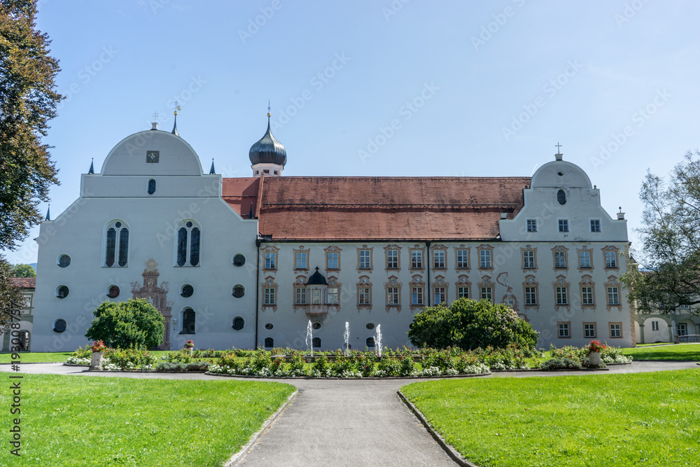 monastery Benedictbeuern in Bavaria, Germany
