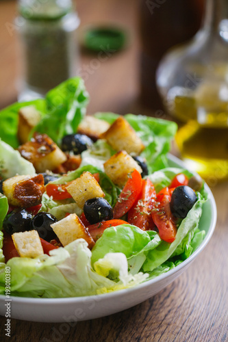 Mediterranean mixed salad