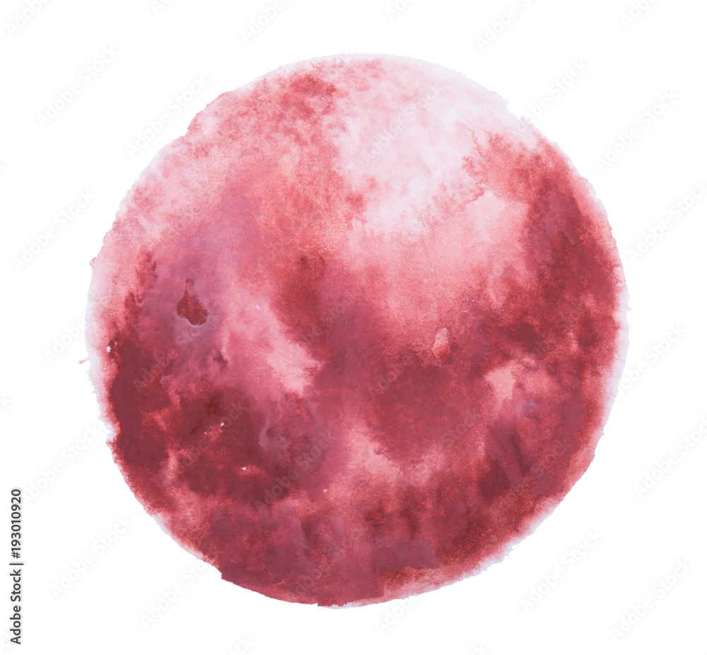 Fototapeta premium red watercolor