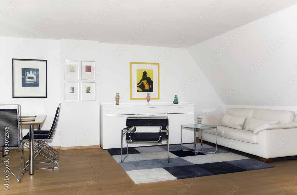 Fototapeta premium Atelier Wohnung