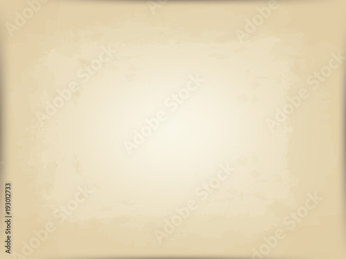 vector horizontal background of old beige postal paper. grunge style