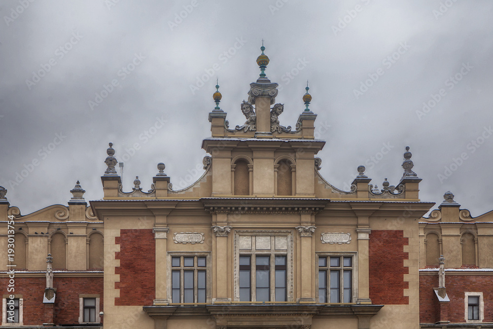 Naklejka premium Krakow Cloth Hall facade