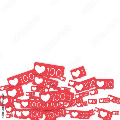 Social media counters.