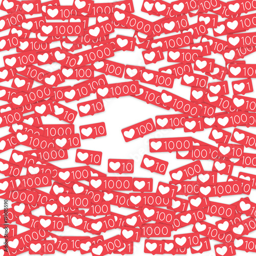 Social media counters.