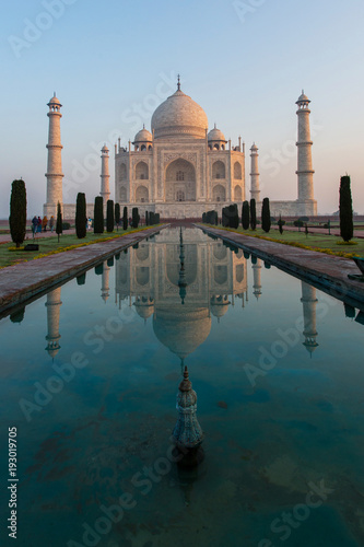 Taj Mahal in Agra in India