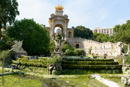 The famous Parc de la Ciutadella or Citadel Park is a park on the northeastern edge of Ciutat Vella, Barcelona, Catalonia.