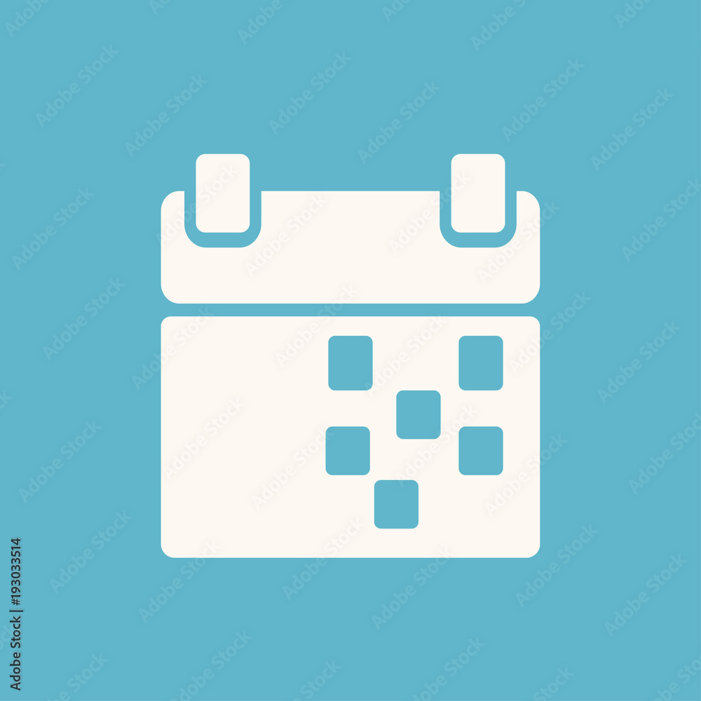 calendar icon flat