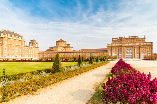 Turin, Piedmont ,Italy, 01 November 2017. Reggia of Venaria Reale, near Turin, in Piedmont, Italy