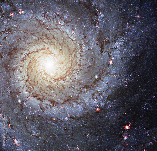 Space Galaxy M74 Elements of this image furnished by NASA. Retouched image. photo