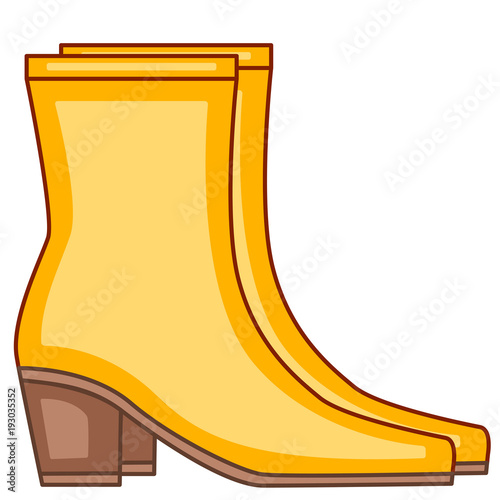 Boot icon illustration