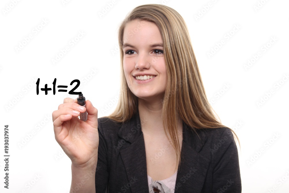 Business teenager Business teenager