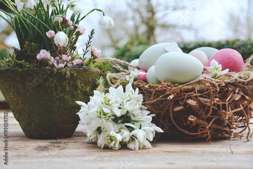 Ostern - Osternest mit Früh...