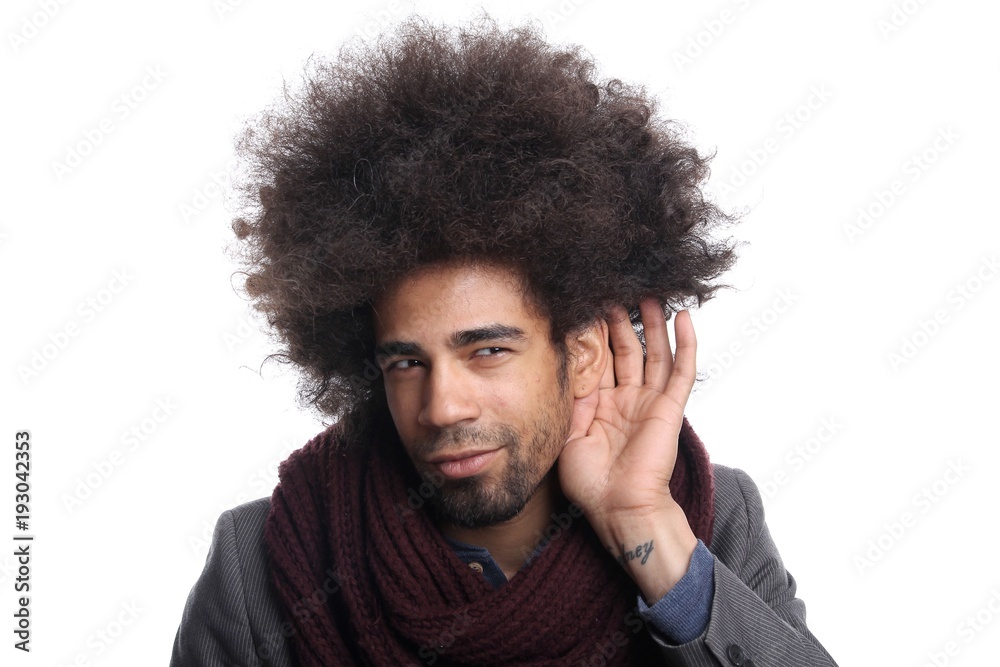 Beautiful happy man