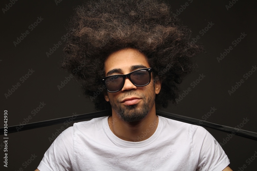 Obraz premium Afro man