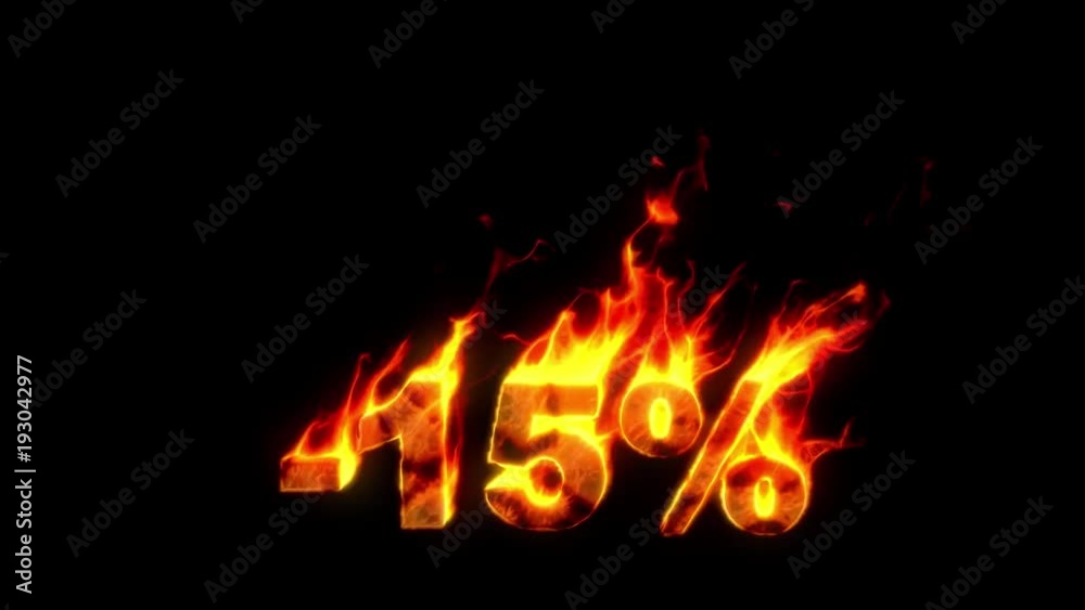 -15% burning hot discount -15% burning hot discount