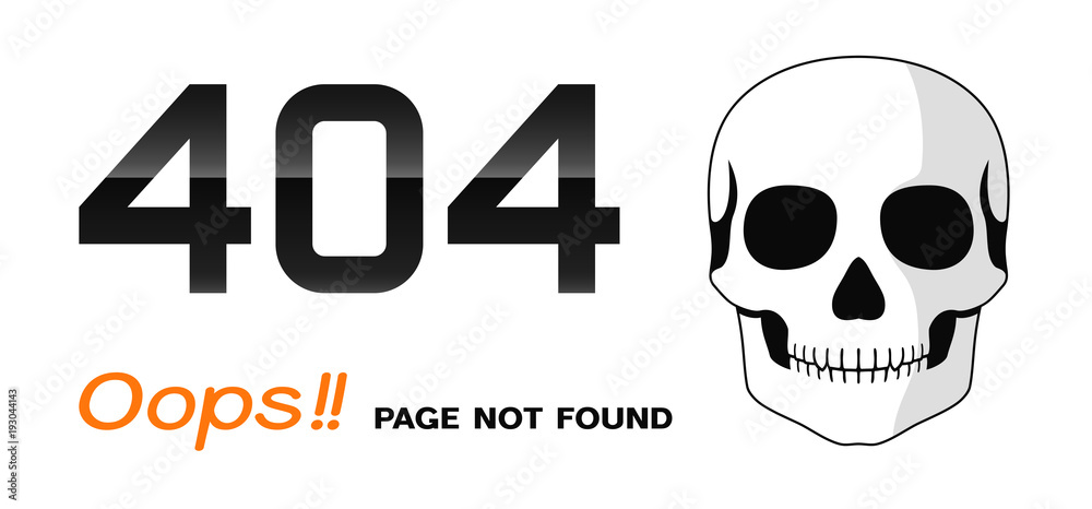 Error 404 oops page not found Error 404 oops page not found