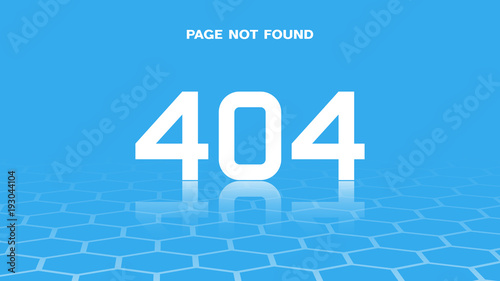 Error 404 page not found