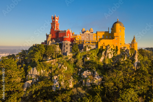 Colorful Sintra's Pena Palace