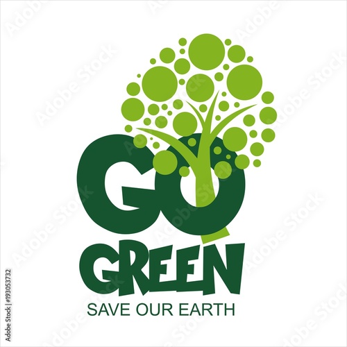 Go green icon
