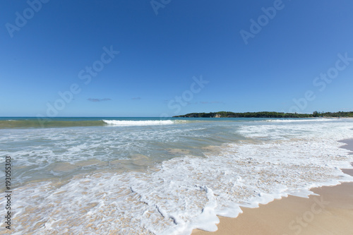 Fototapeta Naklejka Na Ścianę i Meble -  beautiful seascape and gentle sea wave