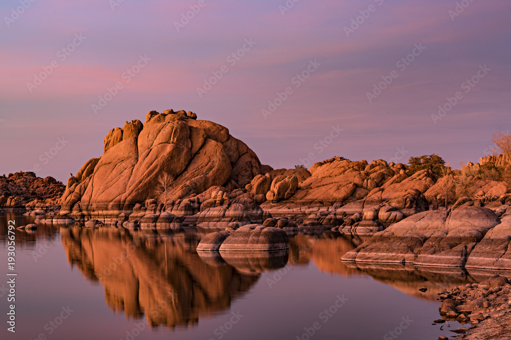 Sunset On The Rocks