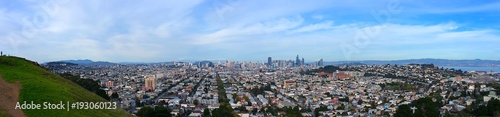 PANO View of  San Francisco from Bernal Heights © Alex