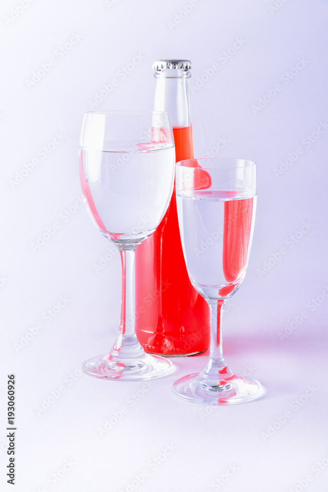Abstract Pink Color Drink Abstract Pink Color Drink