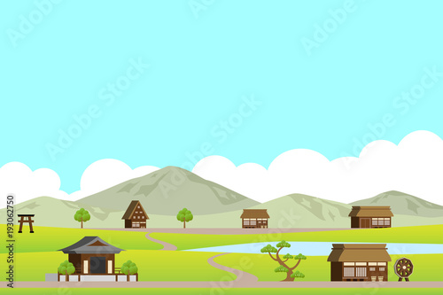集落の風景