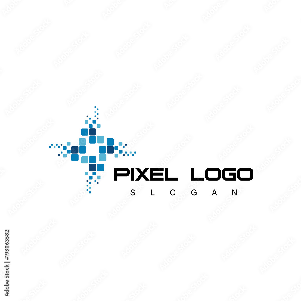 Pixel Logo Design Pixel Logo Design