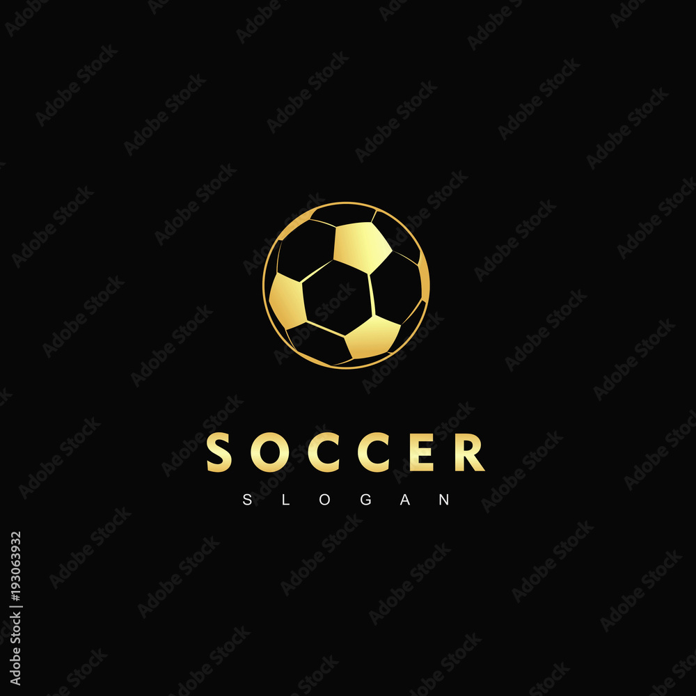 Gold Soccer Logo Team Gold Soccer Logo Team