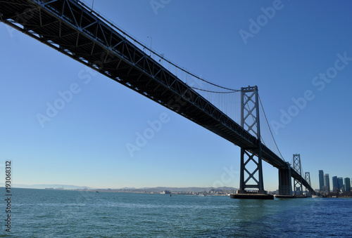 Below Oakland Bay Bridge