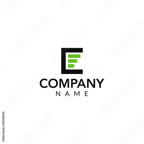 financial vector logo icon illustration
