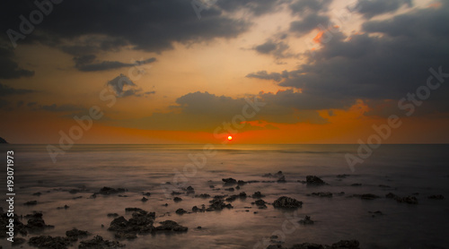 Fototapeta Naklejka Na Ścianę i Meble -  sunset seen