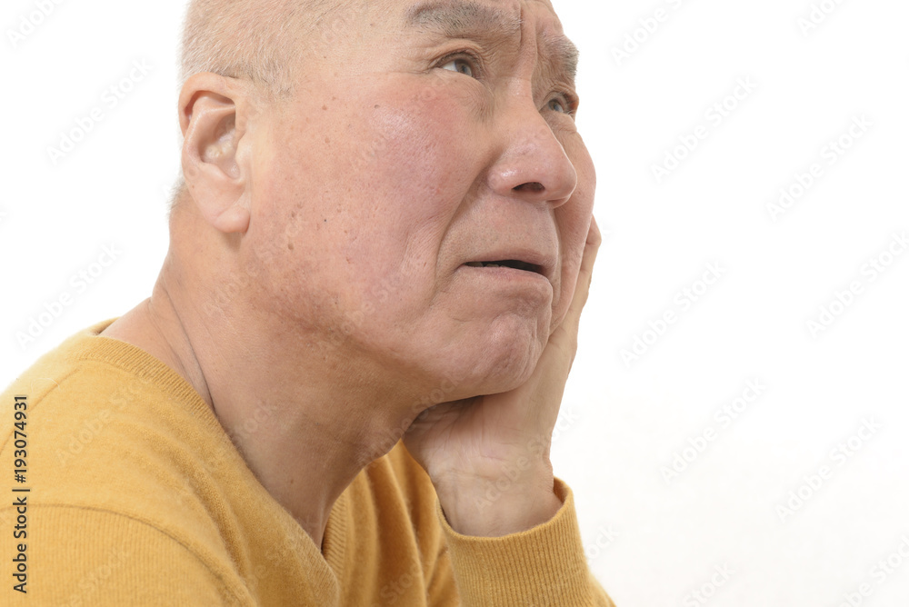 Obraz premium 困っている顔