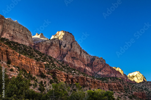 Sunset in Zion National Park