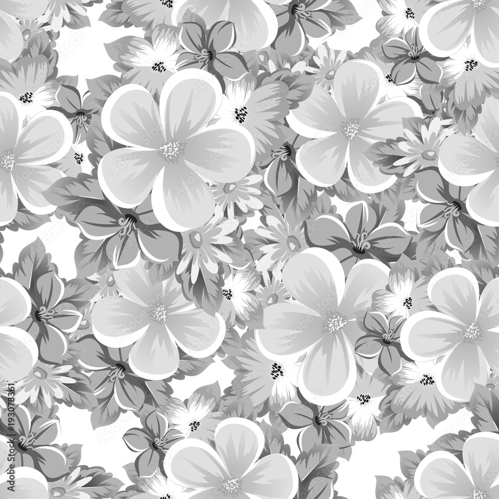 abstract background of flowers. Monochrome seamless pattern. For design postcards, greeting, invitation cards for birthday, Valentine's day, party, celebration, festival, wedding. abstract background of flowers. Monochrome seamless pattern. For design postcards, greeting, invitation cards for birthday, Valentine's day, party, celebration, festival, wedding.