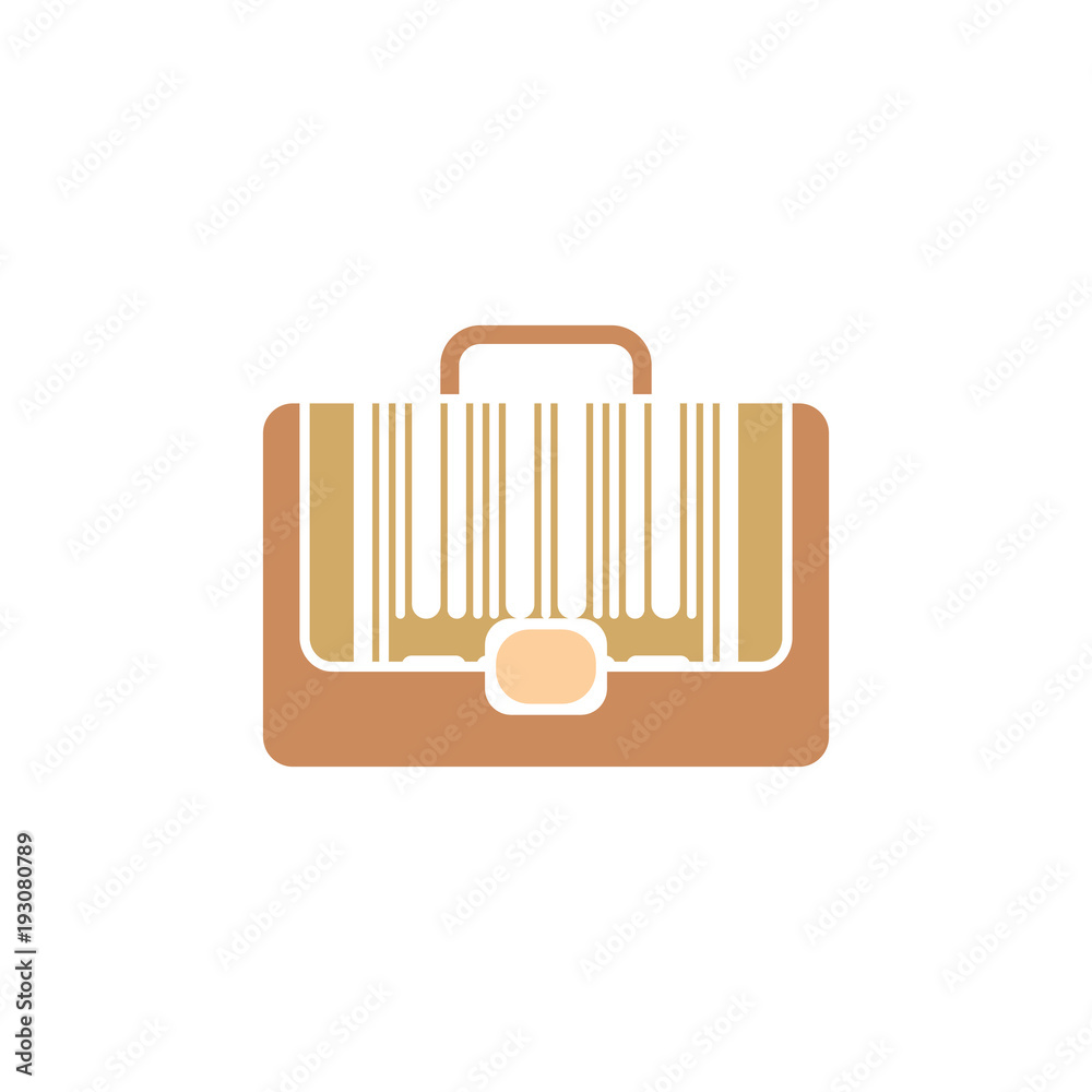 Barcode Job Logo Icon Design