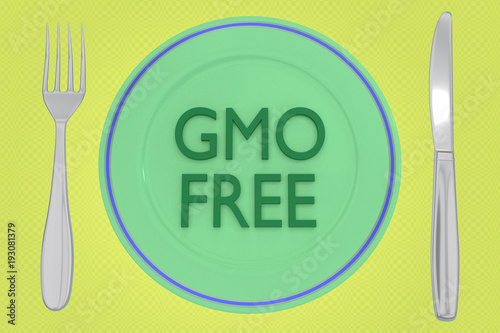 GMO FREE concept