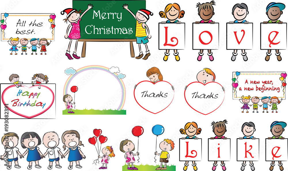 greeting card set greeting card set