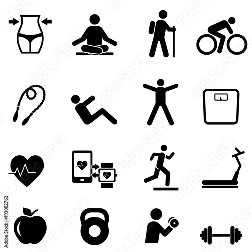 Fitness, diet and healthy lifestyle