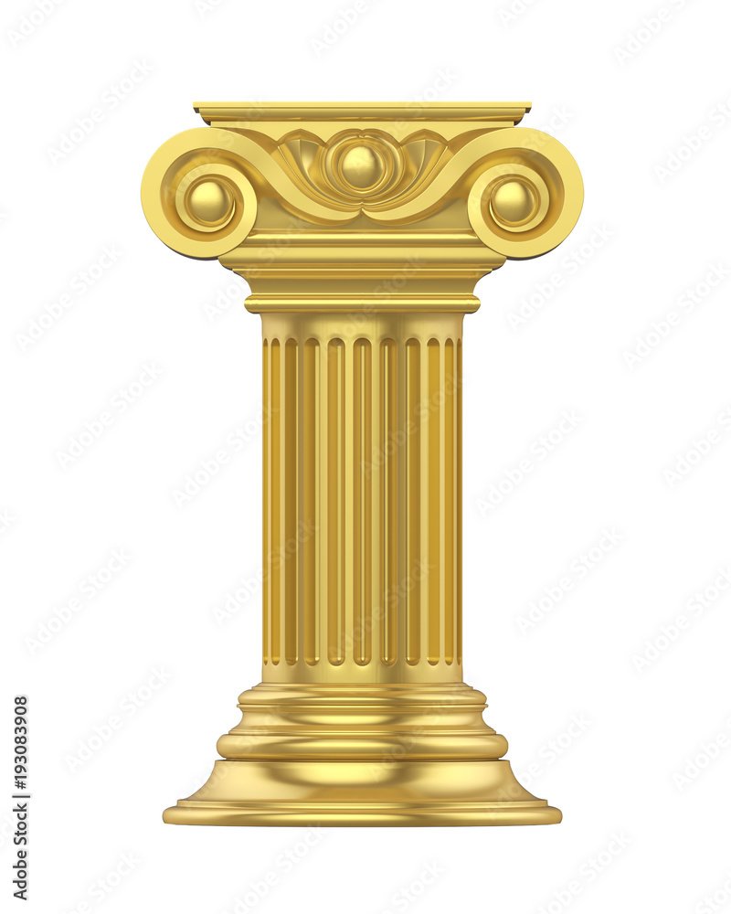 Classic Columns Isolated Classic Columns Isolated