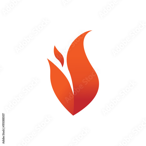 Double Spark Fire Flames Element Emblem Symbol