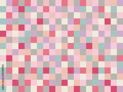 Pattern vector with pink,red and yellow pastel colors .business backdrop square