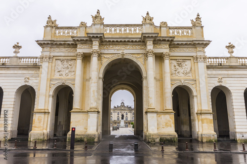 The Arc Héré, a triumphal arch between Place Stanislas and Place de la Carrière in Nancy, France. A World Heritage Site since 1983 © J. Ossorio Castillo