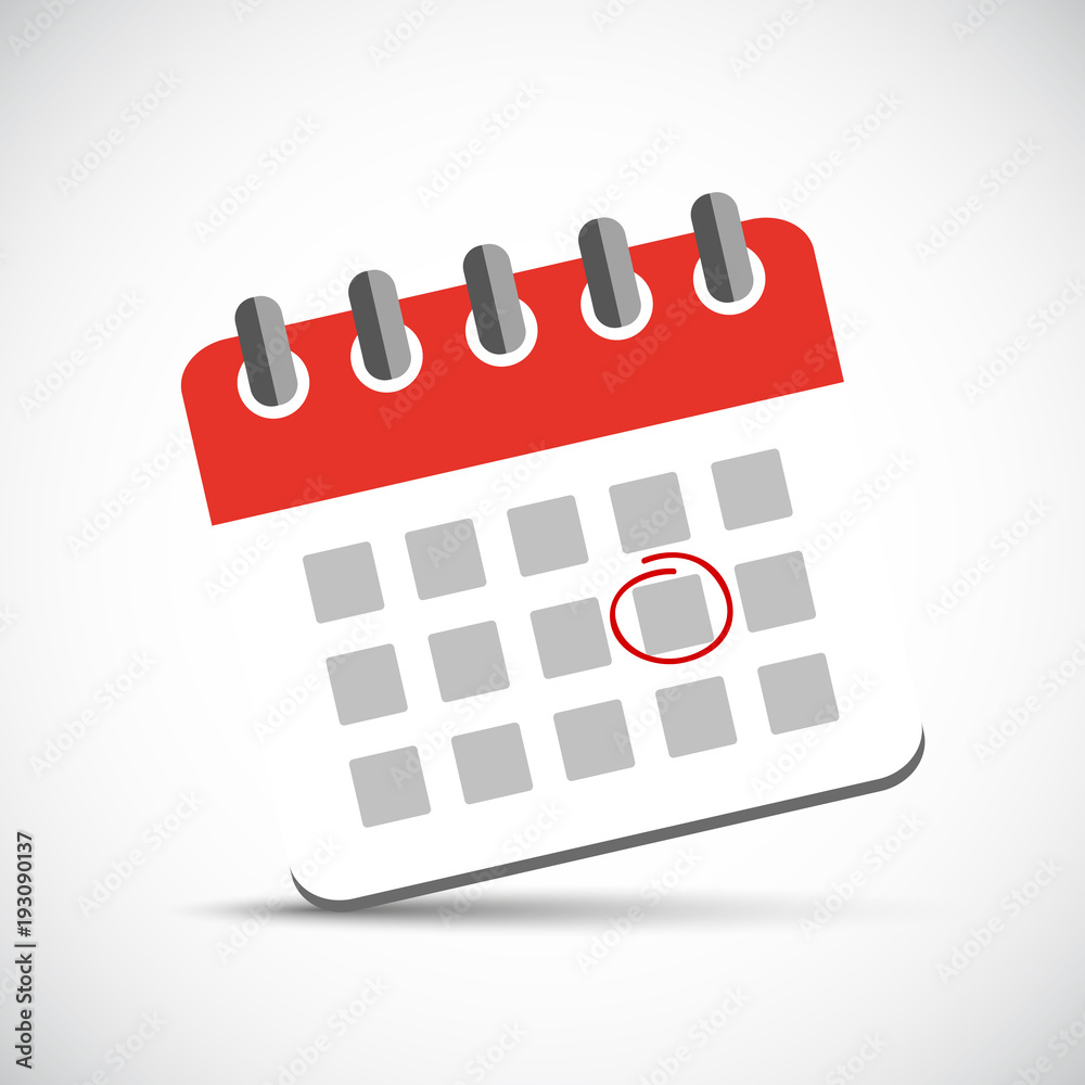 termin im wandkalender rot termin im wandkalender rot