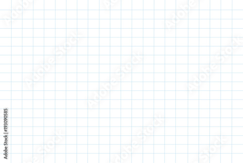 Fotografiet grid paper pattern background vector illustration