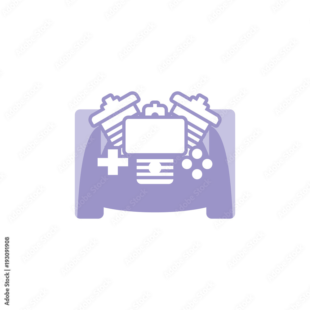 Motor Game Logo icon Design Motor Game Logo icon Design